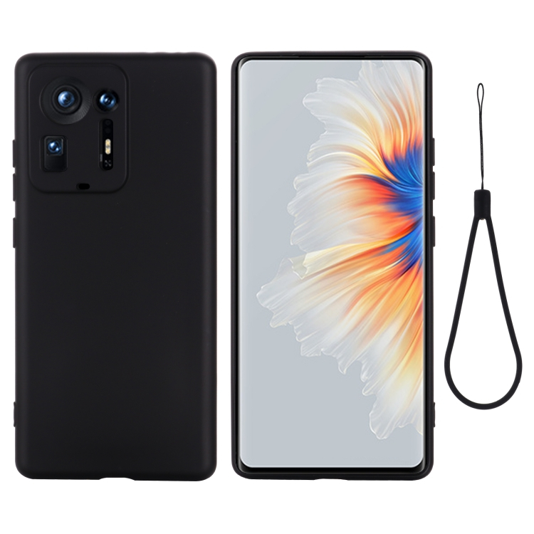 RUBBER Gumi borítás Xiaomi Mix 4 fekete termék 2. képe