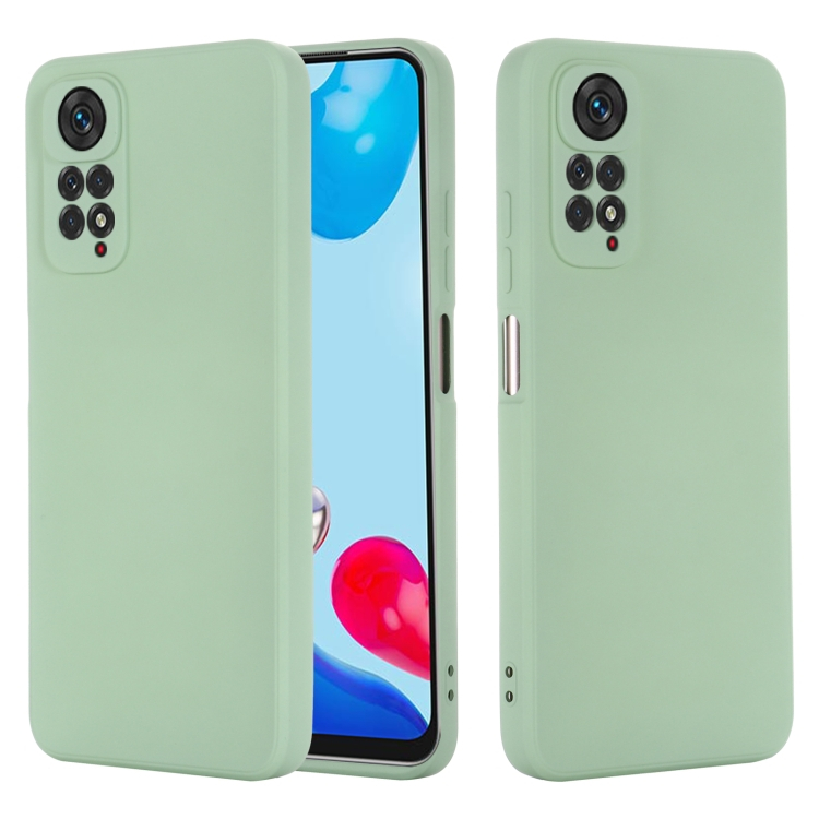 RUBBER Gumi borítás Xiaomi Redmi Note 11 Pro / Pro 5G zöld akciós termékkép 1