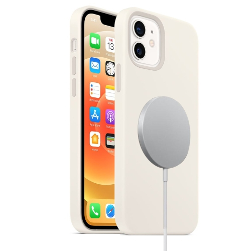 RUBBER MAGSAFE tok Apple iPhone 12 mini fehér akciós termékkép 1