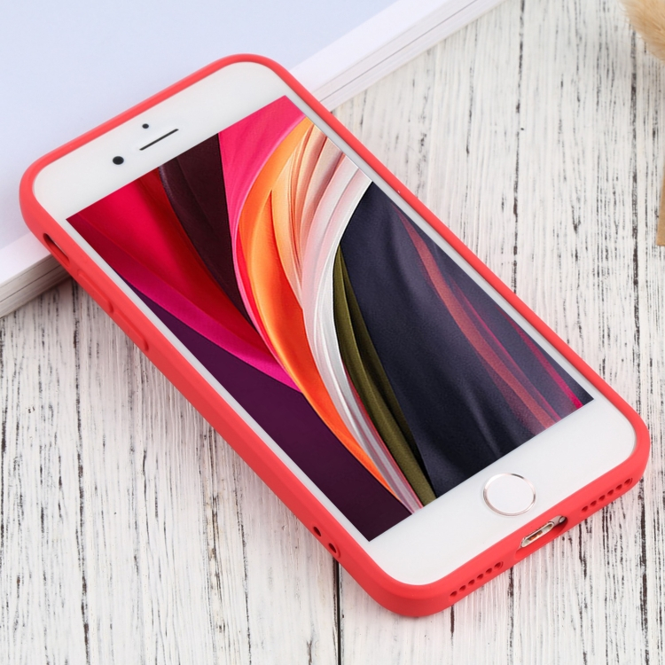RUBBER MAGSAFE borító Apple iPhone 8 / SE 2022/2020 piros termék 2. képe