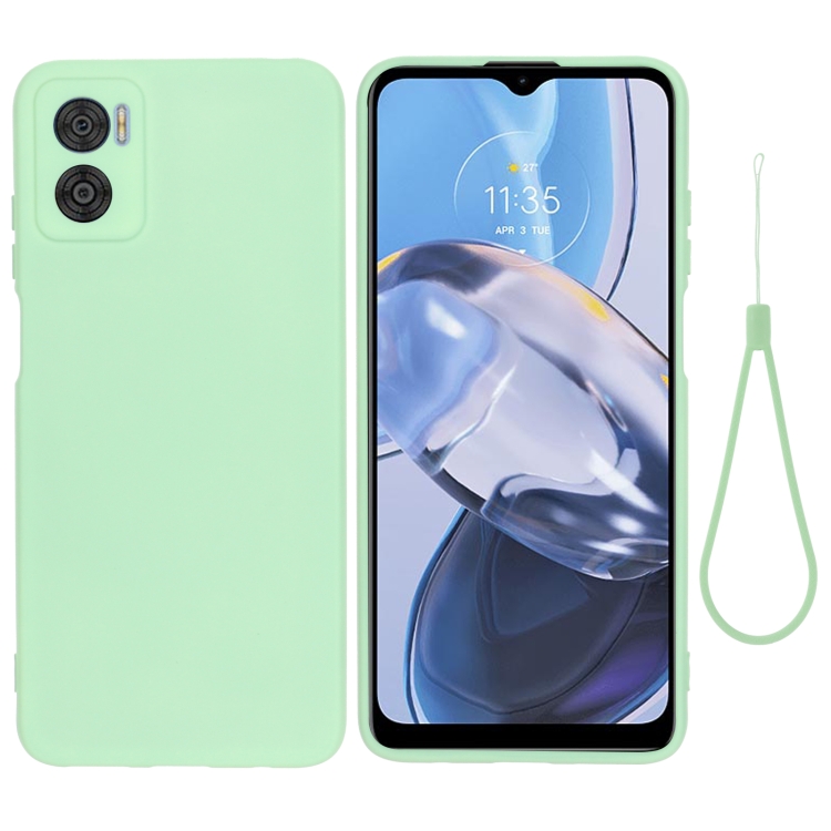 RUBBER Motorola Moto E22 / E22i védőburkolat zöld akciós termékkép 1