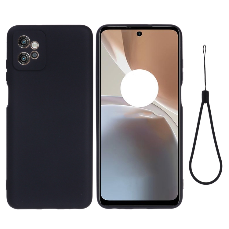 RUBBER Motorola Moto G32 védőburkolat fekete akciós termékkép 1