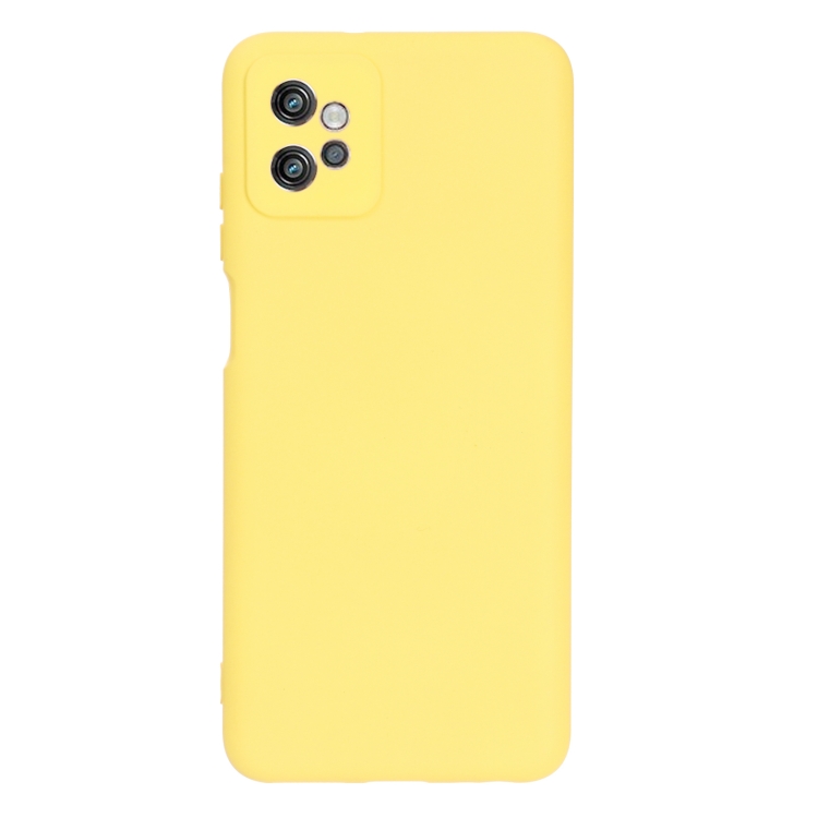 RUBBER Motorola Moto G32 védőburkolat sárga termék 2. képe
