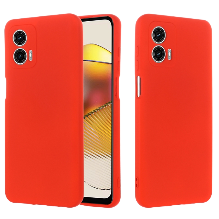 RUBBER védőburkolat Motorola Moto G53 5G piros termék 2. képe