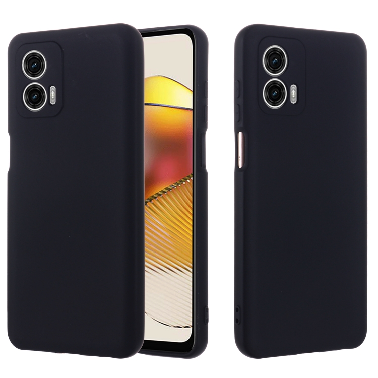 RUBBER védőburkolat Motorola Moto G53 5G fekete termék 2. képe