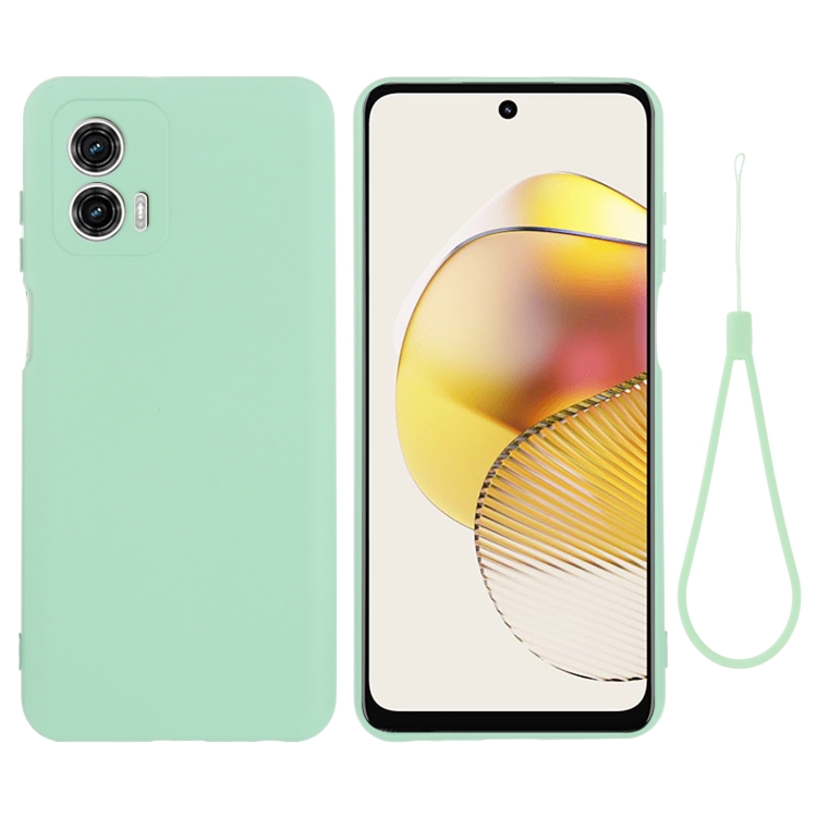 RUBBER védőburkolat Motorola Moto G53 5G zöld akciós termékkép 1