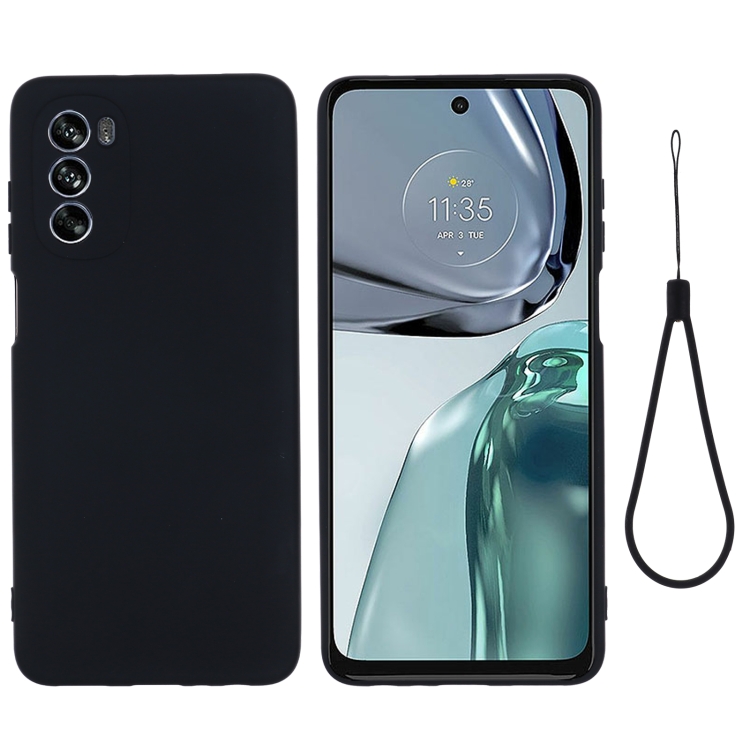 RUBBER Motorola Moto G62 5G védőburkolat fekete akciós termékkép 1