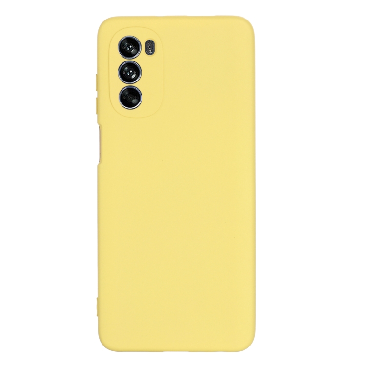 RUBBER Motorola Moto G62 5G védőburkolat sárga termék 2. képe