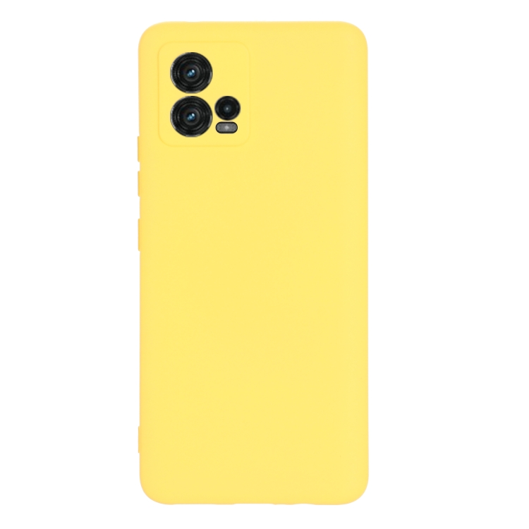 RUBBER Motorola Moto G72 védőburkolat sárga termék 2. képe