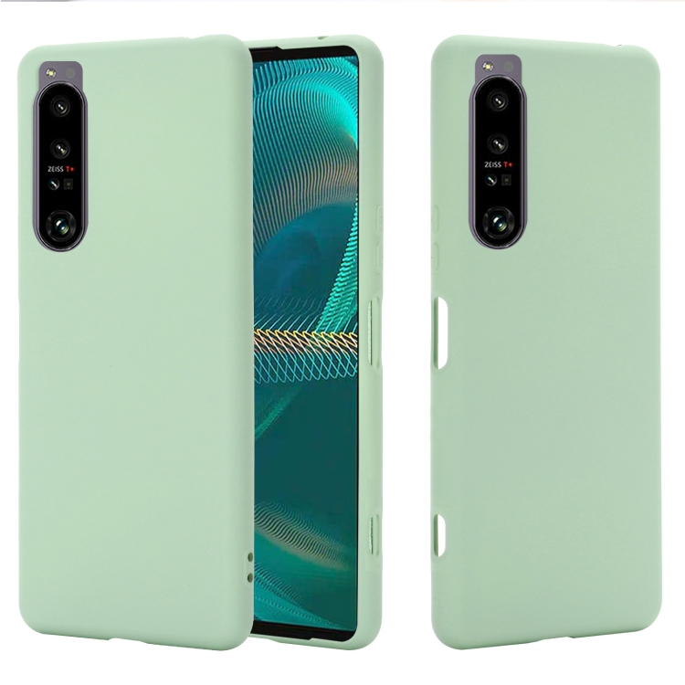 RUBBER Védőburkolat Sony Xperia 1 IV 5G zöld akciós termékkép 1