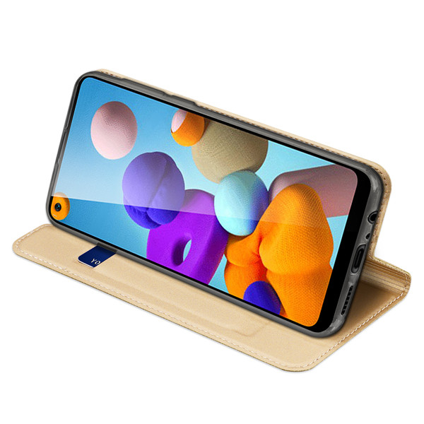DUX pénztárcavédő Samsung Galaxy A21 arany termék 2. képe