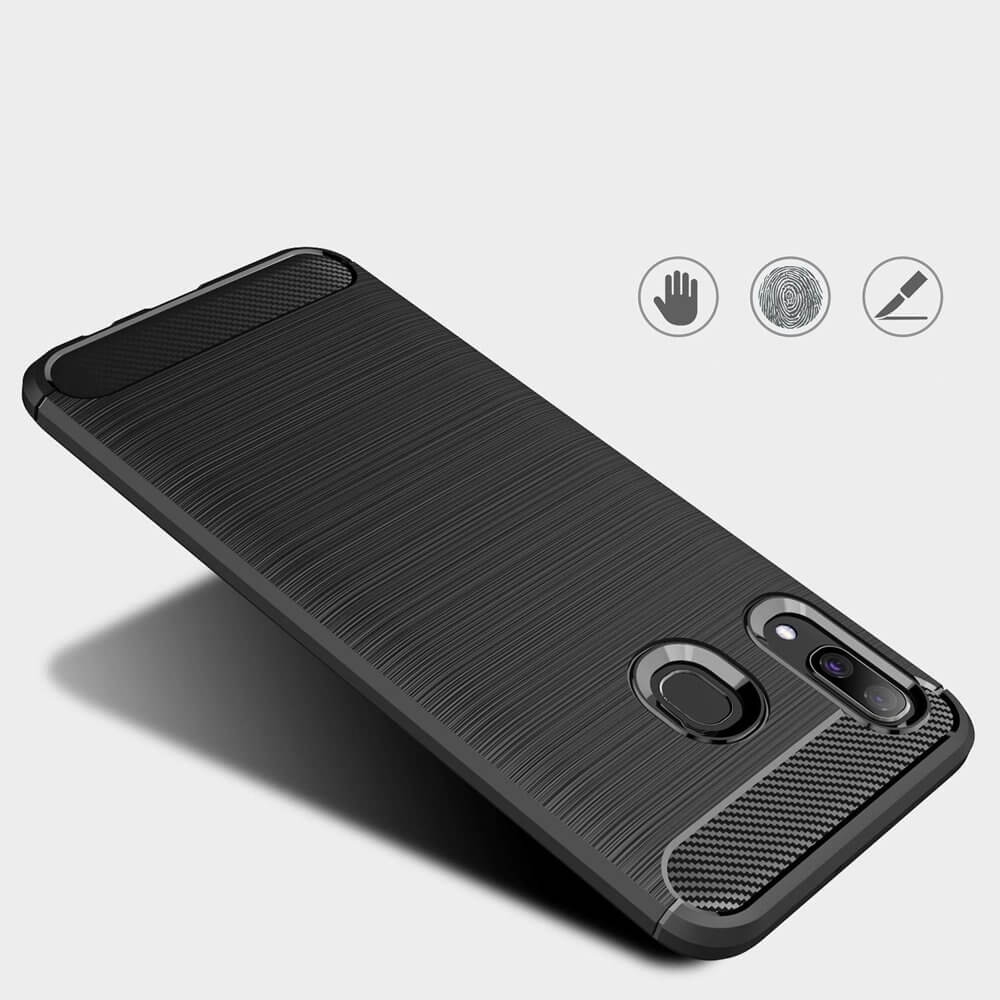 FLEXI TPU tok Samsung Galaxy A30 fekete termék 2. képe
