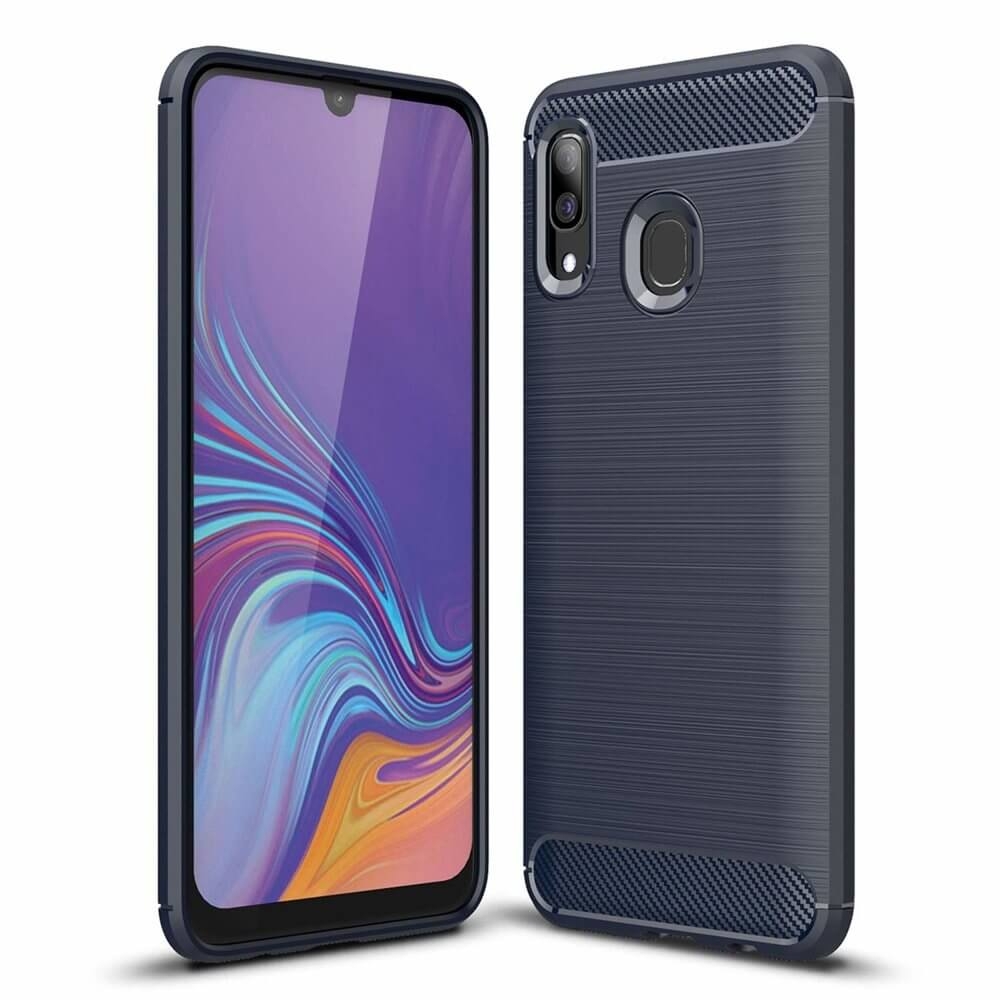 FLEXI TPU tok Samsung Galaxy A30 kék akciós termékkép 1