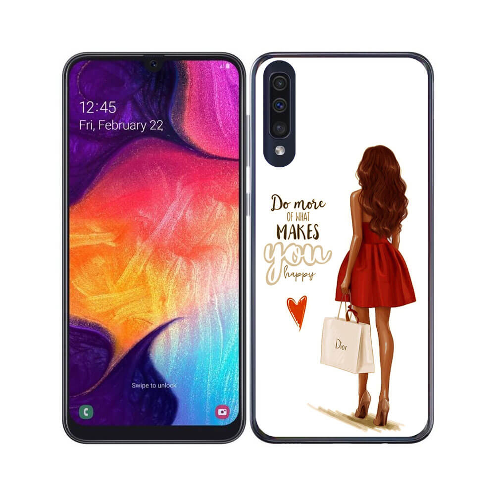 PROTEMIO MY ART Védőhuzat Samsung Galaxy RED DRESS (137) akciós termékkép 1