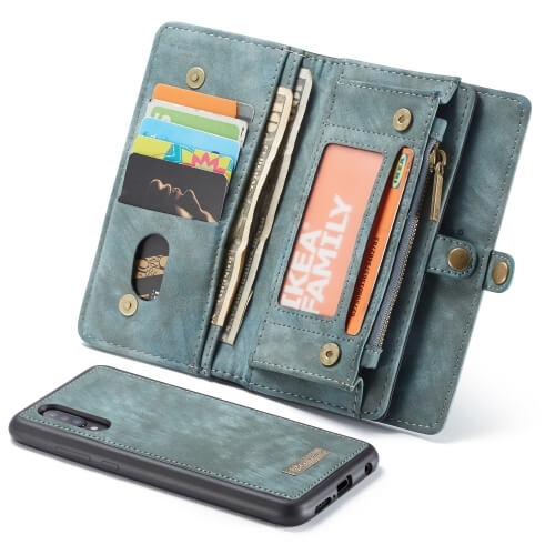 WALLET Tok pénztárcával 2 az 1-ben Samsung Galaxy A50 kék akciós termékkép 1