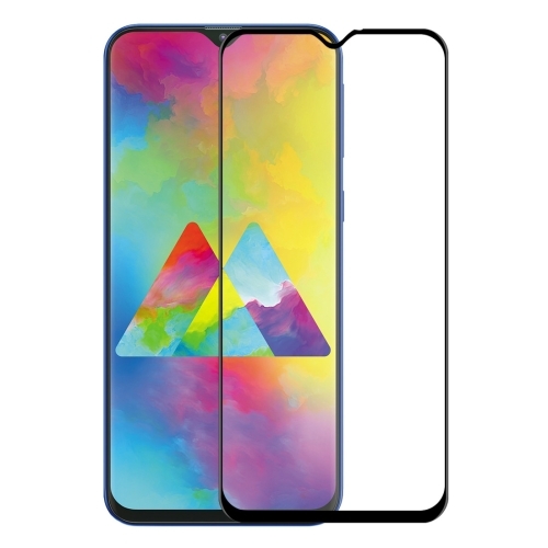 3D Edzett üveg Samsung Galaxy M20 fekete akciós termékkép 1