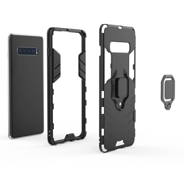 STRONG Samsung Galaxy S10 védőtok fekete termék 2. képe