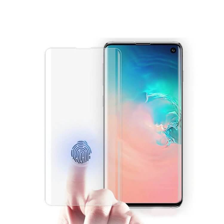 UV edzett üveg Samsung Galaxy S10 Plus termék 2. képe