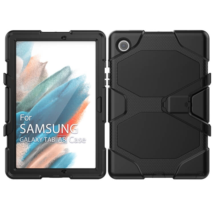 SZUPER TOUGH tok Samsung Galaxy Tab A8 (SM-X205 / SM-X200) fekete termék 2. képe