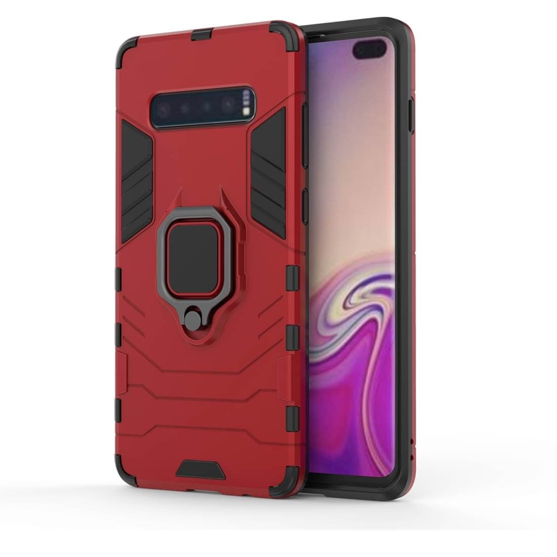 STRONG Samsung Galaxy S10 Plus védőtok piros akciós termékkép 1
