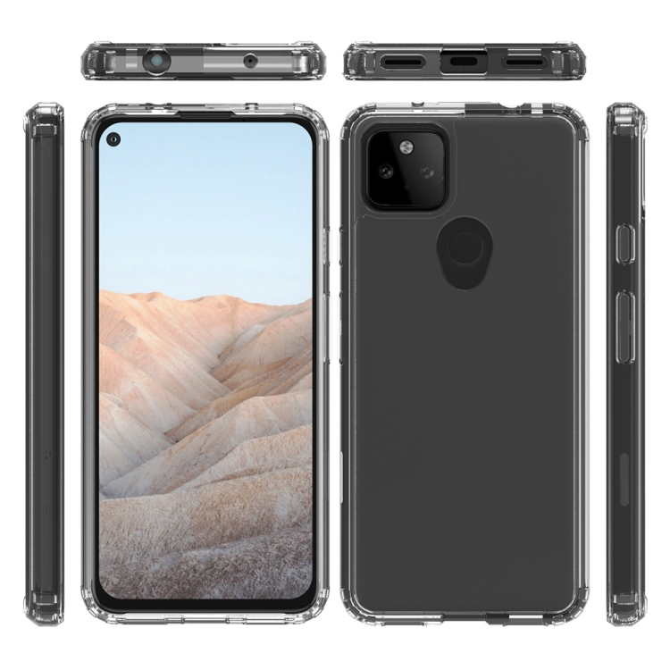 SHOCK Extra tartós burkolat Google Pixel 5a 5G átlátszó termék 2. képe