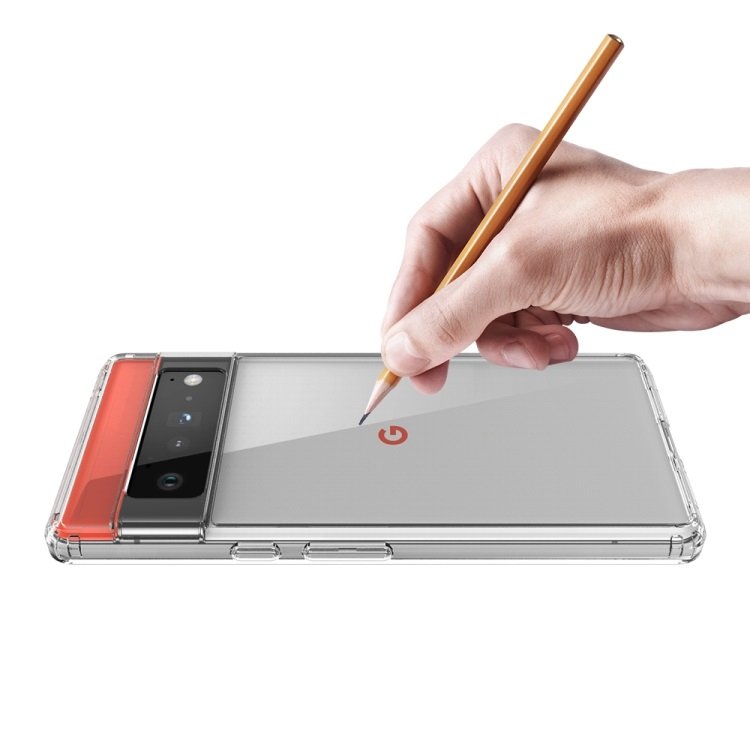 SHOCK Extra tartós burkolat Google Pixel 6 Pro átlátszó termék 2. képe