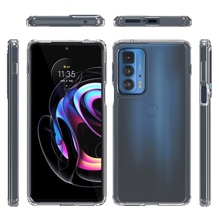 SHOCK Extra strapabíró burkolat Motorola Edge 20 Pro átlátszó termék 2. képe