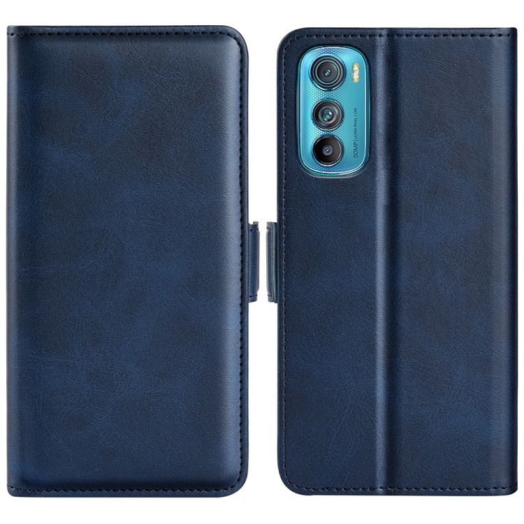 SIDE Wallet tok Motorola Edge 30 kék akciós termékkép 1