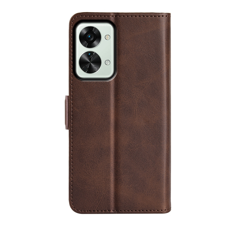 SIDE Wallet tok OnePlus Nord 2T 5G sötétbarna termék 2. képe