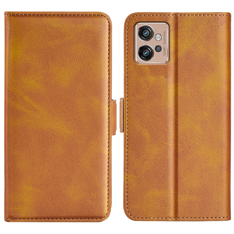SIDE Wallet tok Motorola Moto G32 világosbarna akciós termékkép 1