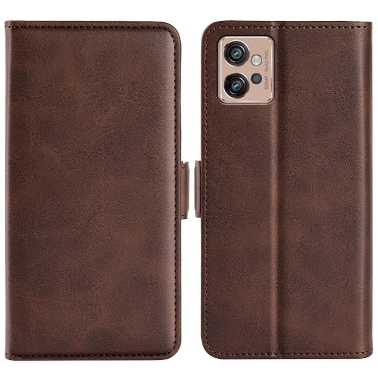 SIDE Wallet tok Motorola Moto G32 sötétbarna akciós termékkép 1