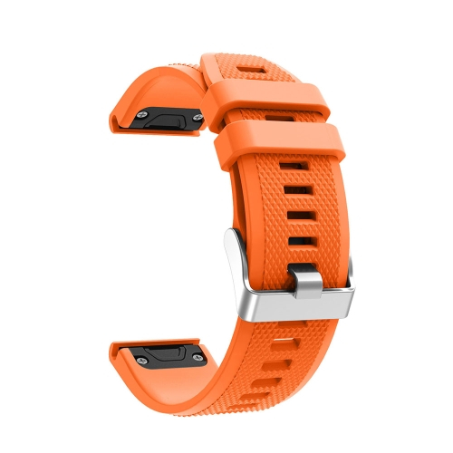 Szilikon pánt Garmin Fenix 5/6/6 Pro narancssárga akciós termékkép 1