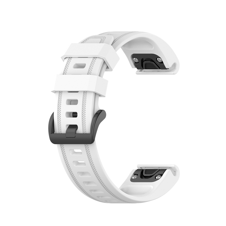 SZILIKON pánt Garmin Fenix 6S / 6S Pro / 6S zafír fehér termék 2. képe