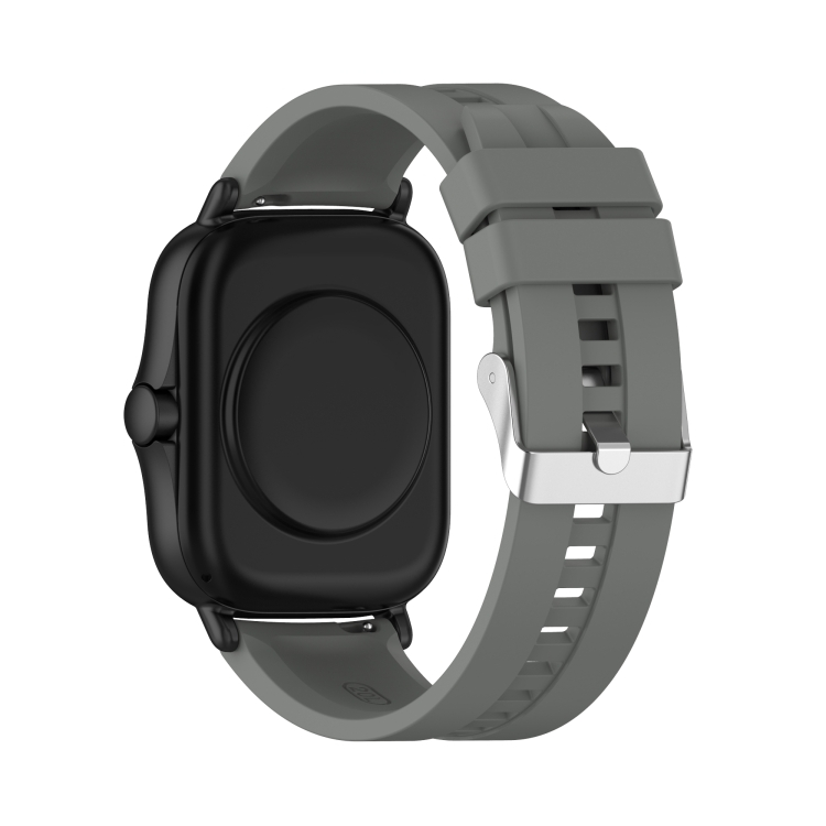 Szilikon szíj Xiaomi Amazfit GTS 2 / GTS 2e / GTS 2 Mini 20mm szürke termék 2. képe
