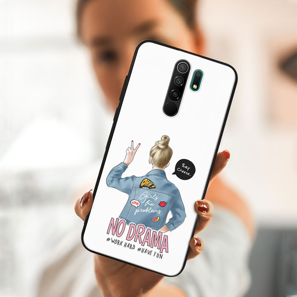 PROTEMIO MY ART szilikon tok Xiaomi Redmi 9 NO DRAMA (138) termék 2. képe
