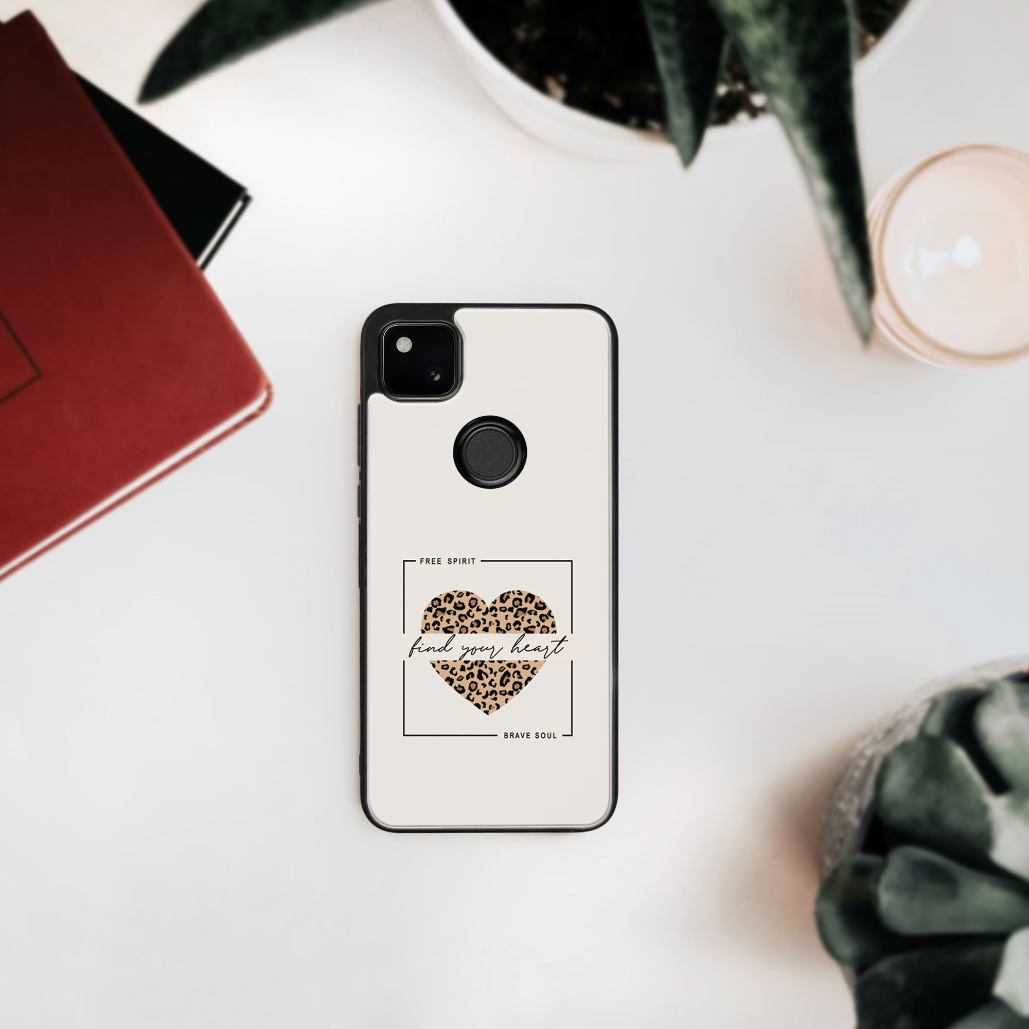 PROTEMIO MY ART Szilikon borítás Google Pixel 4a WILD HE ART (048) termék 2. képe