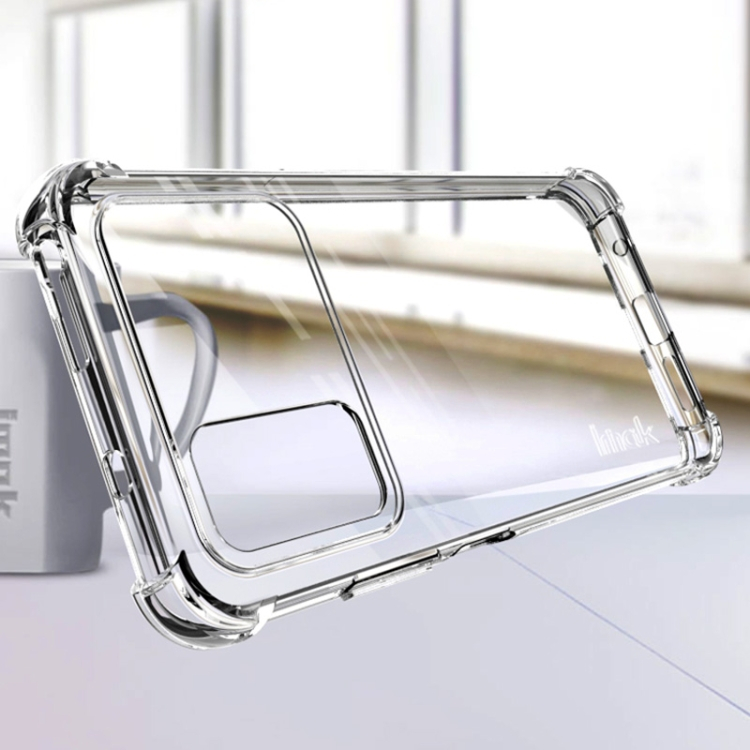 IMAK Védő szilikon borítás + Xiaomi Poco M4 Pro átlátszó fólia termék 2. képe