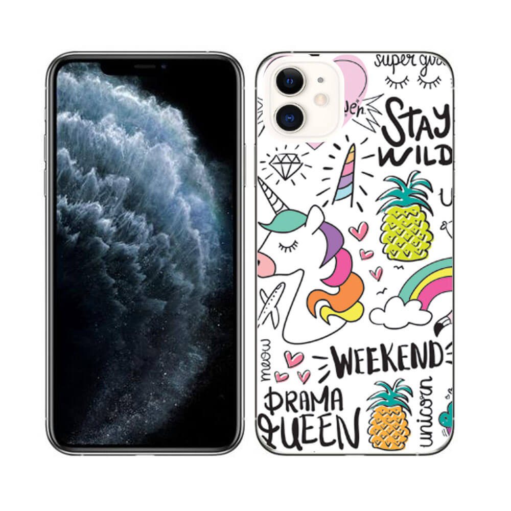 PROTEMIO MY ART Apple iPhone 11 UNICORN védőtok (063) akciós termékkép 1