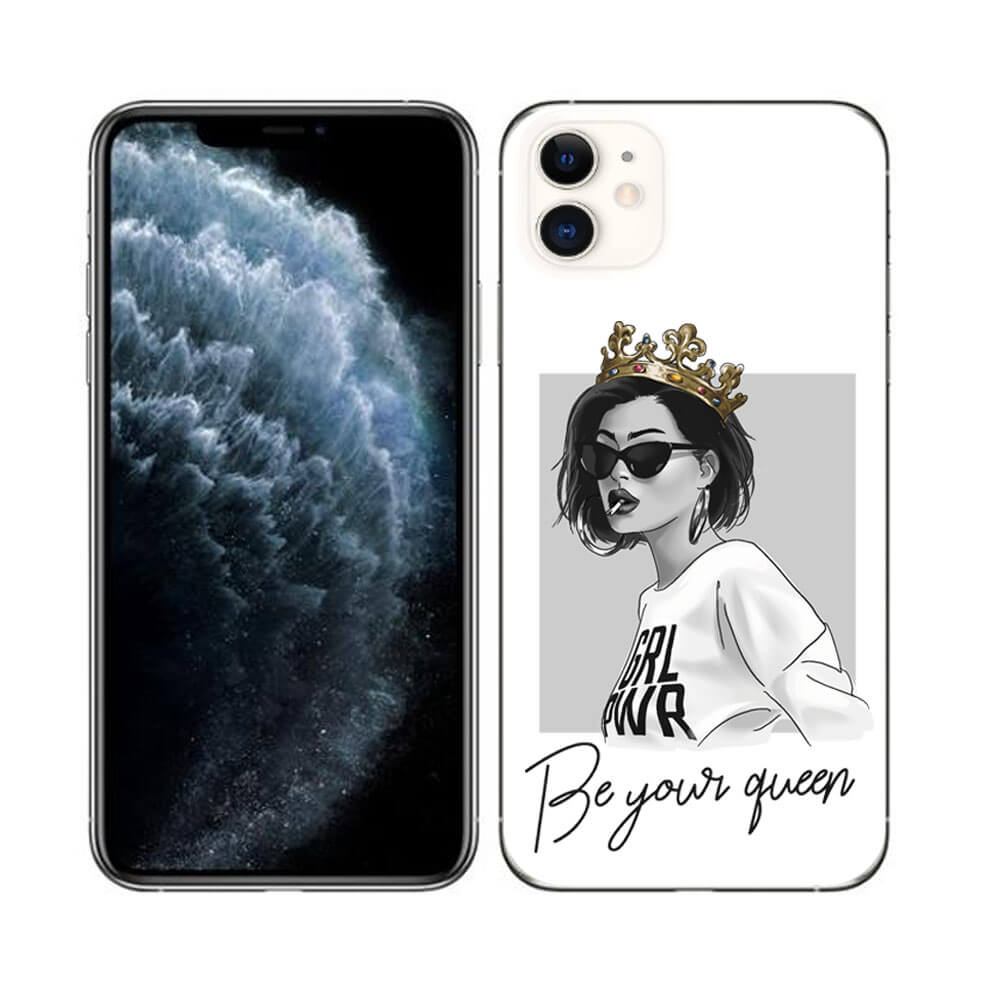 PROTEMIO MY ART Apple iPhone 11 GIRL védőtok (139) akciós termékkép 1
