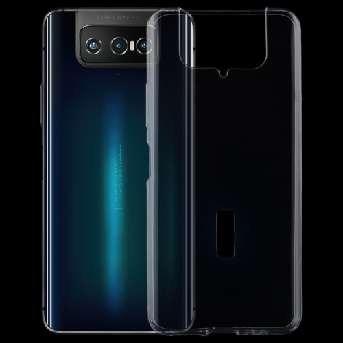 Szilikon burkolat Asus Zenfone 7 (ZS670KS) átlátszó akciós termékkép 1
