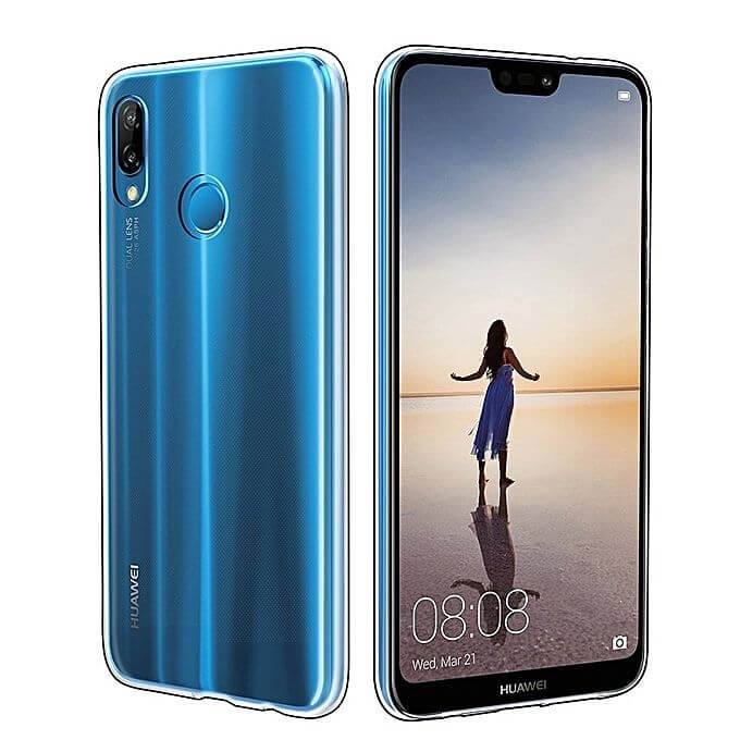 Silikónový kryt Huawei P20 Lite priehľadný akciós termékkép 1