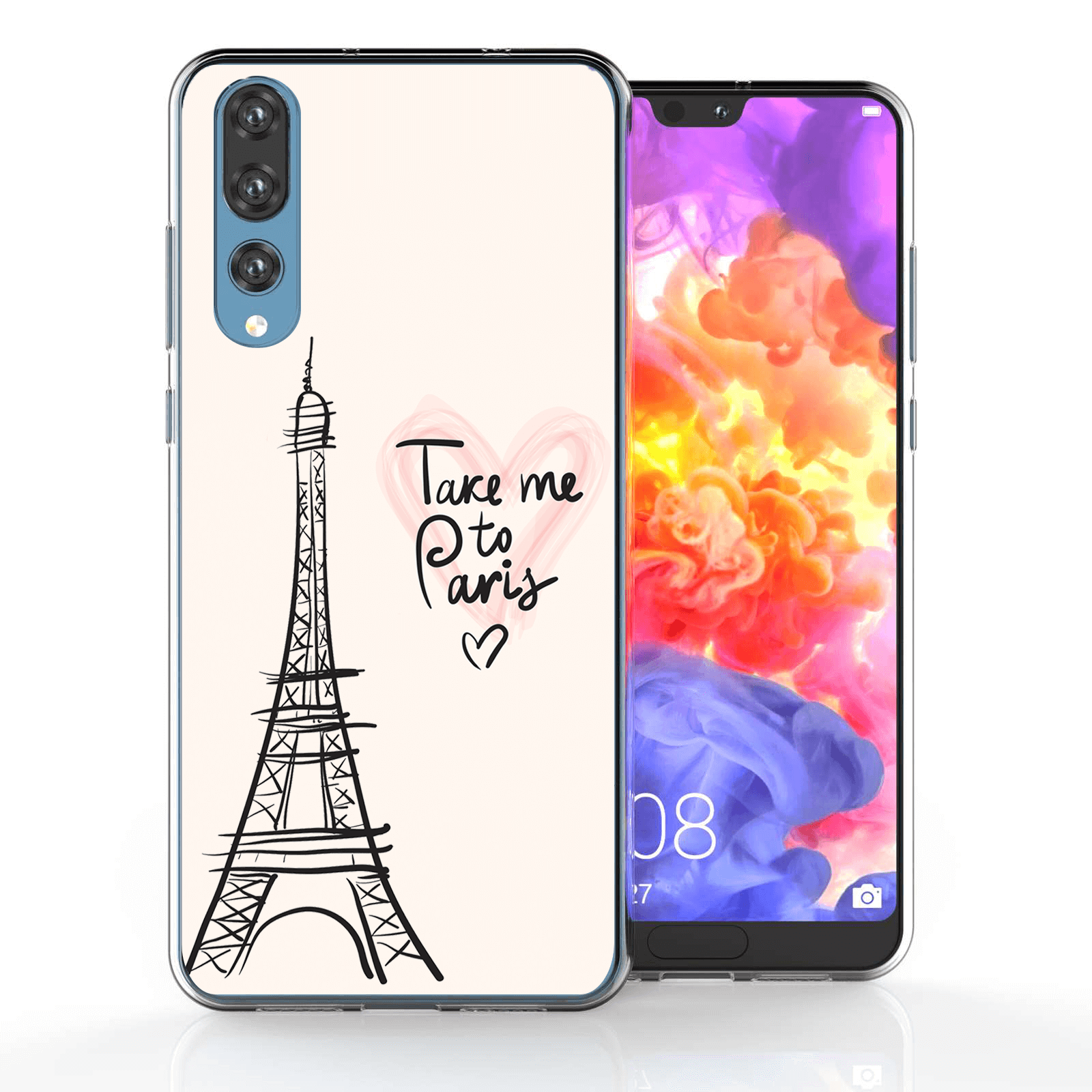 PROTEMIO MY ART obal Huawei P20 Pro PARIS (057) akciós termékkép 1