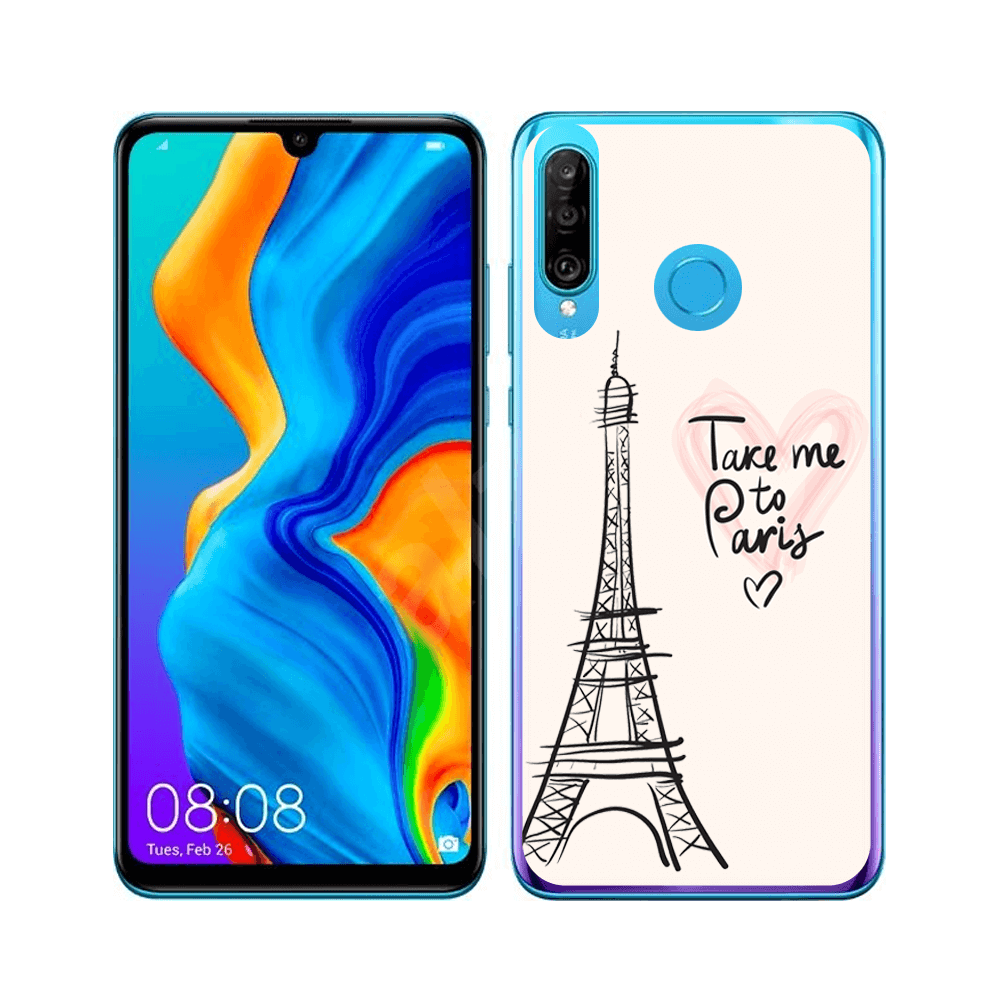PROTEMIO MY ART védőtok Huawei P30 Lite PARIS (057) akciós termékkép 1