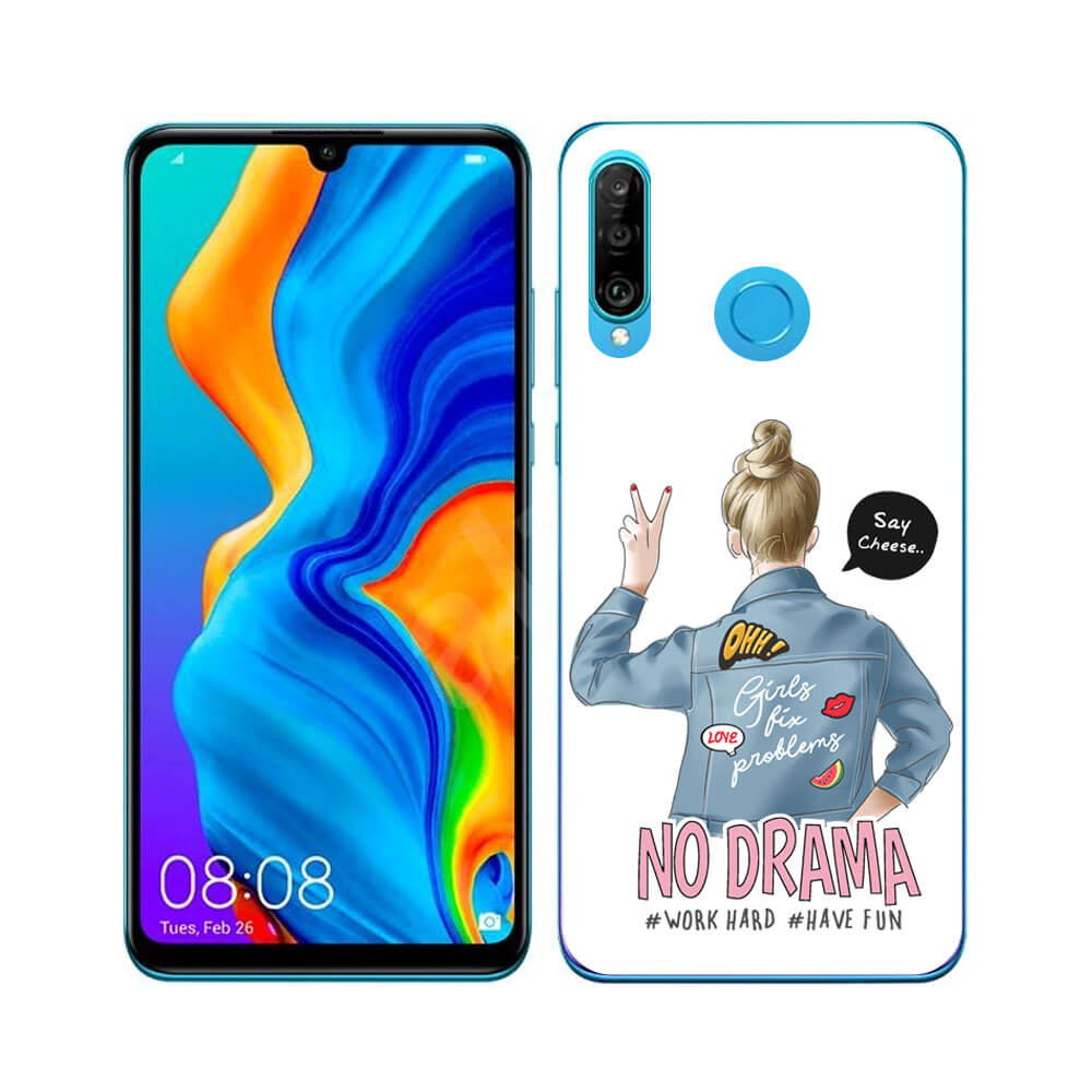 PROTEMIO MY ART védőtok Huawei P30 Lite NO DRAMA (138) termék 2. képe