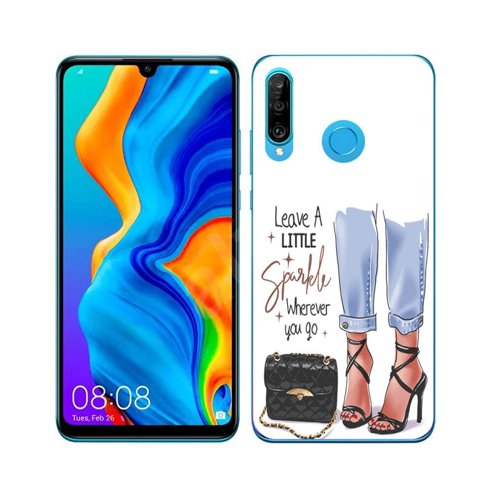PROTEMIO MY ART védőtok Huawei P30 Lite SHOES (061) termék 2. képe