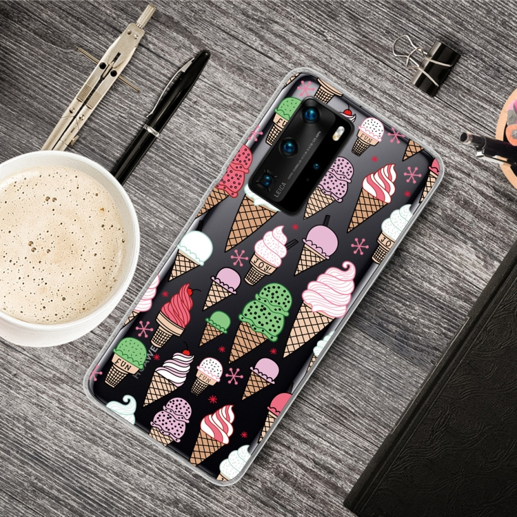 ART Szilikon fedél Huawei P40 ICE CREAM termék 2. képe