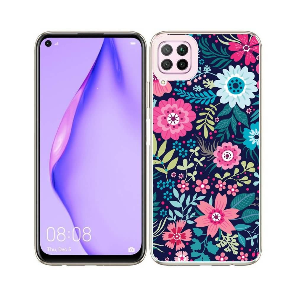 PROTEMIO MY ART Védőburkolat Huawei P40 Lite FLORA (038) akciós termékkép 1
