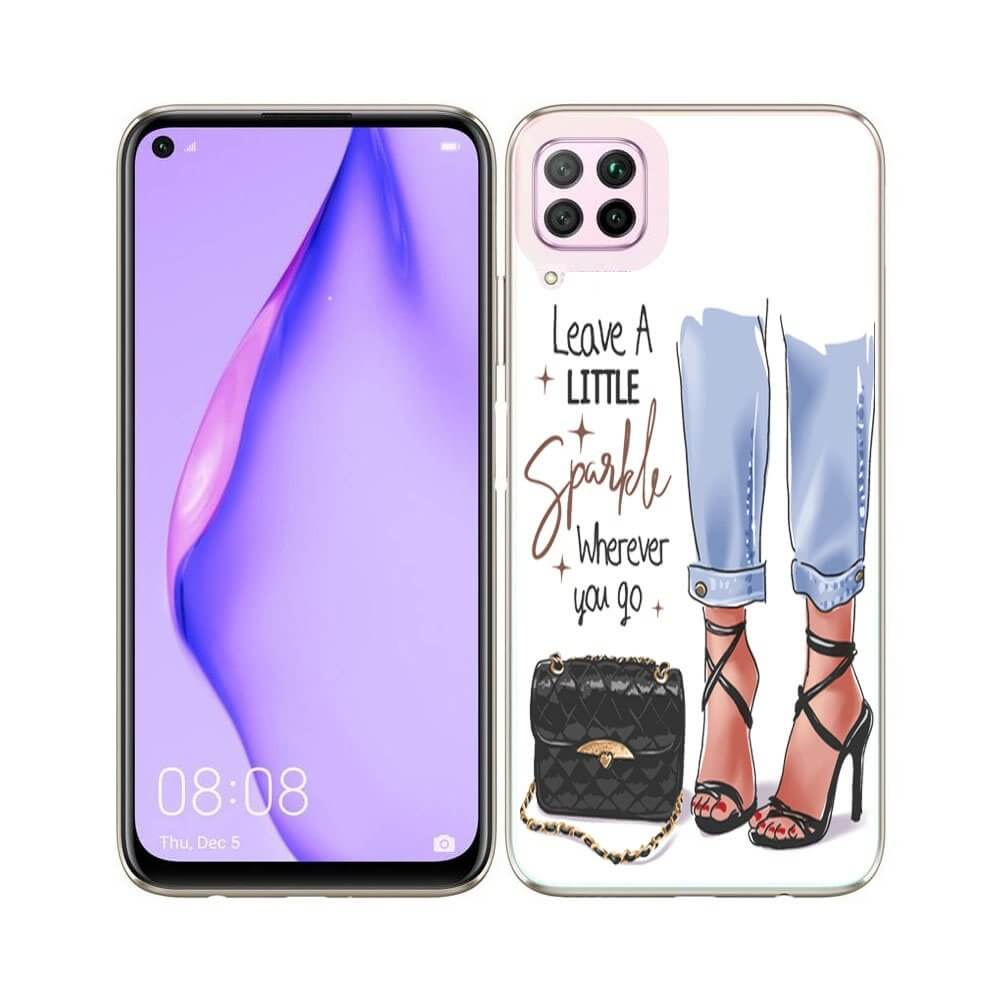 PROTEMIO MY ART Védőtok Huawei P40 Lite SHOES (061) akciós termékkép 1