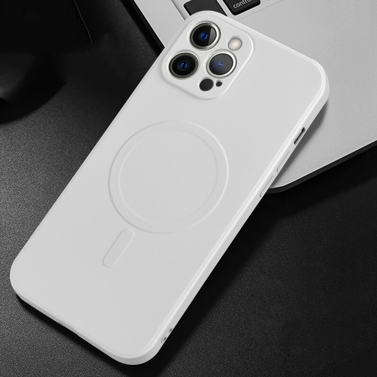 RUBBER MAGSAFE tok Apple iPhone 13 Pro Max bézs színű termék 2. képe