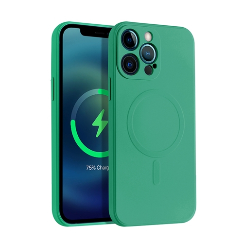 RUBBER MAGSAFE tok Apple iPhone 13 Pro Max sötétzöld akciós termékkép 1